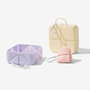 Tazón Plegable Portátil para Perros y Gatos, Comedero y Bebedero de Viaje, Plegable, para Acampar, Hacer Senderismo, al Aire Libre, Duradero, a Prueba de Fugas, para Mascotas - Product Image 1