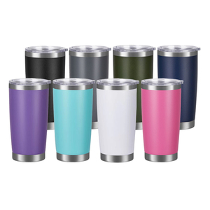 Stainless Steel 20 Oz <b>Double</b> <b>Wall</b> Insulated Sublimation Travel Tumbler with BPA-Free Lid Custom Logo with Straw for Back School - Product Image 5