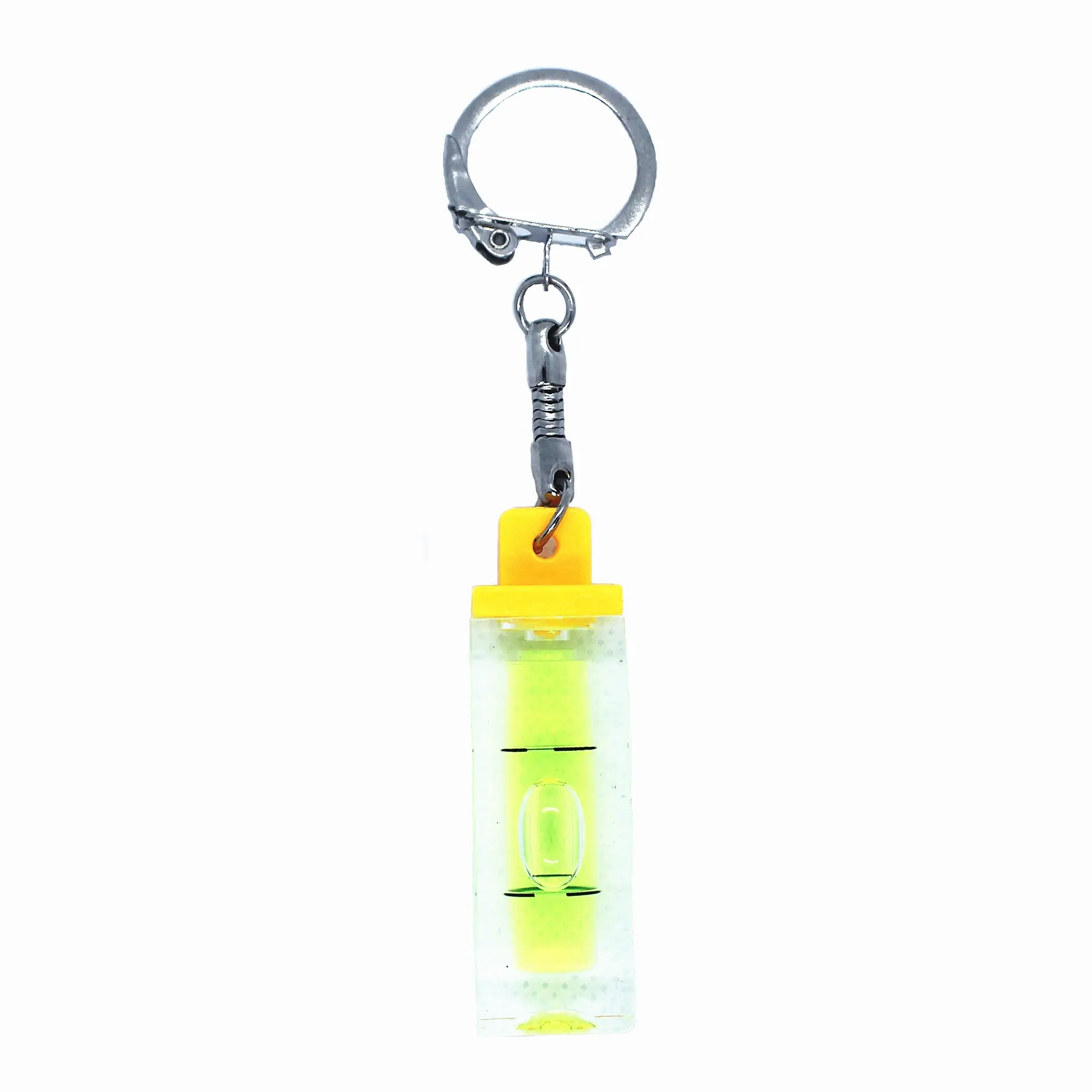 मिनी एक्रिलिक keychains कुंजी के साथ आयोजकों ब्लॉक स्तर शीशी