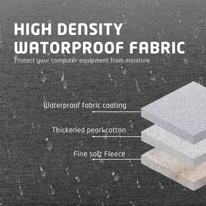 Funda Protectora para Portátil de Poliéster Moderna y Simple con Logotipo Personalizado, Funda Impermeable para Portátil de 13-16 Pulgadas para Empresas - Product Image 3