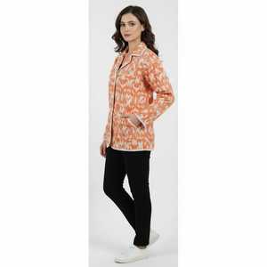 Handmade Kantha Cotton <b>Jacket</b> – Reversible Hand Stitched Quilted <b>Patchwork</b> <b>Jacket</b> for Women, Casual Boho Outerwear - Product Image 3