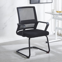 Nouvelle chaise de bureau exécutive ergonomique en maille respirante, réglable, moderne, avec base en acier et assise rembourrée