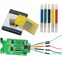 10X Pince universelle pour micro-circuit intégré SOP SO IC TSOP MSOP SSOP SOP8 SMD, adaptateur de test et de programmation pour analyseur logique