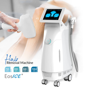 EOS <span class=keywords><strong>เครื่อง</strong></span>เลเซอร์กำจัดขนเลเซอร์4คลื่นความยาว755 808 940 1064nm ไดโอดเลเซอร์น้ำแข็ง PZ - Product Image 4