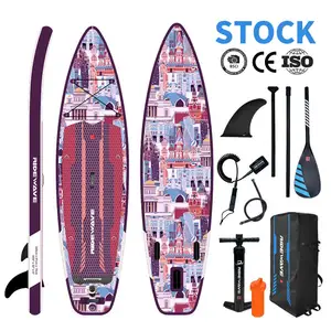 Cổ Ridewave 320*81*15cm Inflatable isup paddleboard 10ft 6 lướt sup bảng đứng lên tàu chèo rw23002