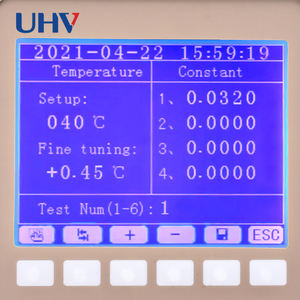 G UHV-675 penguji viskositas suhu tinggi otomatis penuh, analis Viscosimeter kinematik otomatis - Product Image 5