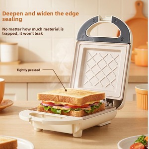 Nueva Máquina para Desayunos, Sandwichera, Mini Tostadora Multifunción, Máquina para Hacer <span class=keywords><strong>Pan</strong></span> Eléctrica, Parrilla Antiadherente - Product Image 3