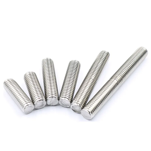 Prix de gros Cnc Précision 2mm 2.5mm 3mm 6mm12mm 10mm <span class=keywords><strong>20</strong></span> <span class=keywords><strong>mm</strong></span> Goujons droits en acier inoxydable 304 à haute résistance <span class=keywords><strong>Tige</strong></span> filetée - Product Image 1