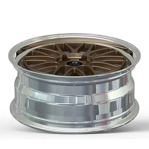 Jantes forgées OEM <span class=keywords><strong>LM</strong></span> 2 pièces 19x9.5 avant 19x11 arrière pour BMW F80 M3, centre argent diamant, lèvre polie, prêtes à être expédiées aujourd'hui - Product Image 3