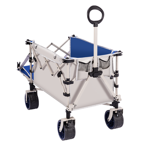 Toptan Katlanabilir Açık Hava Kamp Arabası Katlanabilir Kamp Arabası Tekerlekli Yiyecek Arabası Katlanabilir - Product Image 1