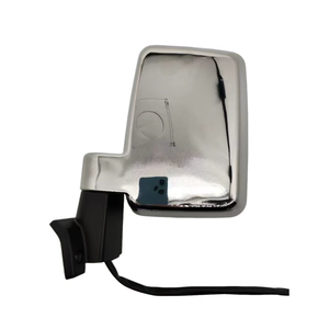 New Condition Manual Electrified Heating Lighting Rear View Side <b>Mirror</b> XMAXVISION Black ABS+Glass for Landcruiser 70 75 - Product Image 2