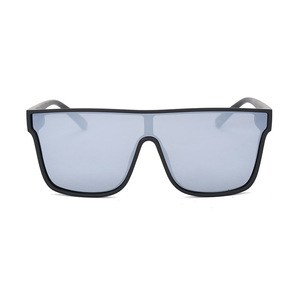 Lunettes de soleil Shield à monture intégrale, verres polarisés, protection UV 100%, style unisexe pour adultes, sports de plein air - Product Image 4