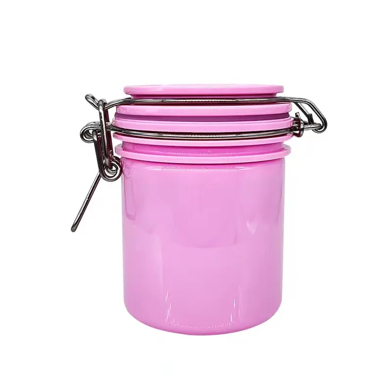 China New Lash Glue Storage Container Tank Lash Extension Pink Airtight Carbon Inside Container for Lash Adhesive Glue