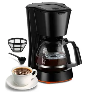 Hotel Room Semi Automatic Mini Electric Office Filter Tea Coffeemaker Machine and Home Small Portable Manual Drip Coffee Maker