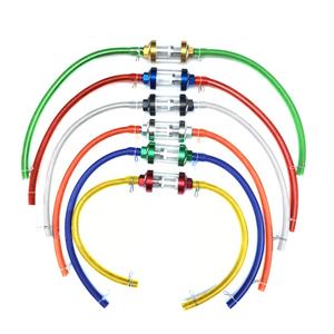 Filtre à huile à <span class=keywords><strong>essence</strong></span> et tuyau d'huile et 4 clips de <span class=keywords><strong>8mm</strong></span> CNC en alliage d'aluminium pour <span class=keywords><strong>moto</strong></span>, accessoire de <span class=keywords><strong>moto</strong></span>, vente en gros de filtre à huile - Product Image 2