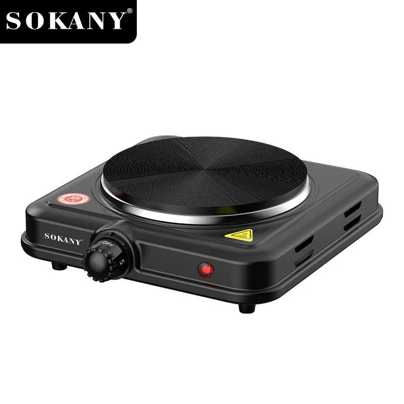 Zogifts SOKANY Portable Hot Plate Stove Countertop Practical Solid Small Electric Stoves Heater Single Burner For Cooking