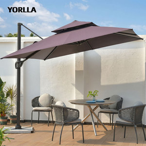 <span class=keywords><strong>Parasol</strong></span> <span class=keywords><strong>de</strong></span> jardin moderne coupe-vent <span class=keywords><strong>de</strong></span> grande taille avec base pour restaurant extérieur, hôtel, cour et salle <span class=keywords><strong>de</strong></span> sport - Vente en gros - Product Image 2