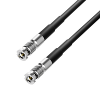 Câble CoaXPress CXP-6 HD-BNC mâle vers HD-BNC mâle 75 Ohm, câble coaxial haute vitesse pour caméra de vision industrielle