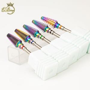 标志定制F <span class=keywords><strong>M</strong></span> C XC 2XC锥形圆顶安全专业碳化钨Efile彩虹龙卷风钉子毛刺钻头 - Product Image 6