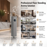 Aluminium Diffuseur d'huiles parfumées Diffuseur d'arômes Lobby d'hôtel Luxe Wifi Group Control Crearoma Diffuseur d'arômes