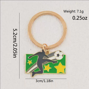 Llaveros de Fútbol de Aleación de Zinc en Oferta, Recuerdos Deportivos, Tendencia de Moda, Zapatos de Fútbol, Balón de Fútbol para Llavero - Product Image 4