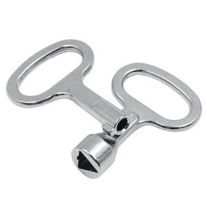 Clé clé <span class=keywords><strong>universelle</strong></span> ascenseur porte serrure Valve clé utilitaire plombier <span class=keywords><strong>Triangle</strong></span> clé pour armoires électriques compteurs d'eau vannes - Product Image 4