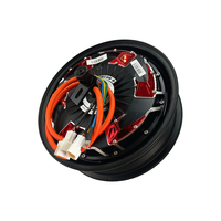 Moteur CC sans balais QSMOTOR 12 pouces V4 40H 3000W puissance de pointe 9000W double capteur Hall 18 axes rapport de réduction 200 3.5J
