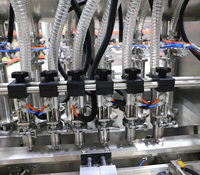 Machine de remplissage automatique de sauce au chocolat à 6 têtes pour les boissons Sauce au piment Liquide Chimique Personnalisé Petite entreprise