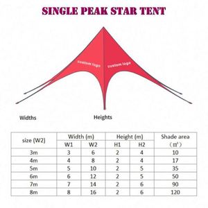 Factory Custom Direct Sales Events and Wedding Blackdog Star Chase Camping Tent - Product Image 3