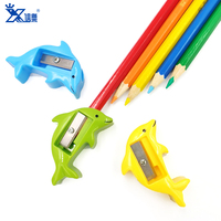 6 pièces taille-crayon dessin animé, ensemble d'outils de papeterie scolaire Kawaii, vente