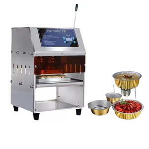 Machine de thermoscellage à joint continu sacs de sol tasse manuelle théière K-Cup scellant feuille d'aluminium plateau alimentaire Machine de scellage - Product Image 2