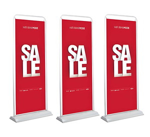 Roll-up Banner standları, reklam ve promosyon ekranları için taşınabilir geri çekilebilir Roll-up standları - Product Image 1