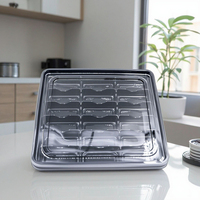 Boîtes de Conservation Alimentaire en Plastique Écologiques Couvercle de Boîte Emballage de Restaurant Couvercles à Sushi pour le Sucre