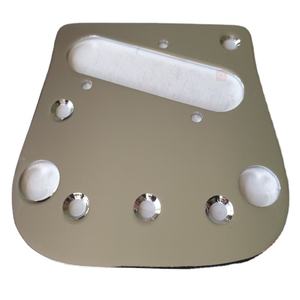 Cadres de plaque de guitare en chrome usiné, OEM, CNC, pièces de fixation, <span class=keywords><strong>prix</strong></span> d'usine - Product Image 5