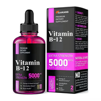Gouttes sublinguales de vitamine B12 pour adultes OEM 5000 MCG Méthylcobalamine – Complément pour le soutien immunitaire et l'éclaircissement de la peau