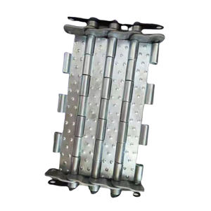 Yüksek hacimli restoran uygulamaları için ağır yük karbon ve paslanmaz çelik zincir plaka konveyör bandı yeni - Product Image 1