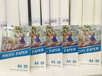Pabrik Penjualan Laris Kertas Foto Mengkilat Inkjet Kualitas Tinggi Kertas Foto Bercahaya untuk Pencetakan Digital