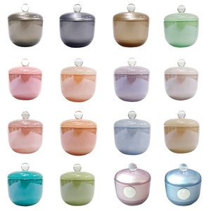 LANGXU Bocal à bonbons Verrerie Résistant à l'humidité Voyage Camping Alimentaire Boîte à thé Clip Chocolat Pommes de terre <span class=keywords><strong>Sucrier</strong></span> <span class=keywords><strong>avec</strong></span> couvercle en verre - Product Image 6