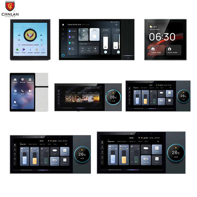 Intelligent Control System Zigbee Wifi Hub Gateway 4/6/7/8/10 Inch Tuya Alexa Wall Central Control Background Music Amplifier