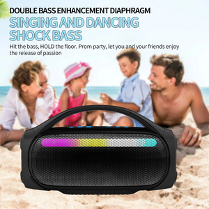 Portable <b>Speaker</b> 60W RGB Light Powerful Bass Outdoor Wireless <b>Speaker</b> - Product Image 2