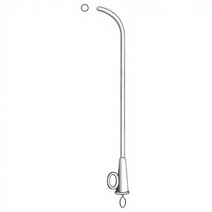 Catéter de Lucas para el Eustaquio Catéter manual quirúrgico para la trompa de Eustaquio, para examen de oído en otología y procedimientos quirúrgicos ORL - Product Image 1