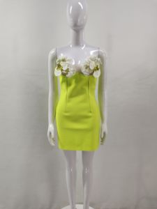 C3633 produttore di fabbrica Mini abito da donna <span class=keywords><strong>in</strong></span> <span class=keywords><strong>maglia</strong></span> <span class=keywords><strong>verde</strong></span> Mini abito da festa donna Sexy - Product Image 5