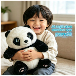 ตุ๊กตาหมีน้องหมาแสนน่ารัก ของเล่นตุ๊กตาผ้าพลัฌ สามารถอัปเดตบทบาทได้ พร้อมระบบ AI และดวงตาแสดงอารมณ์ - Product Image 6