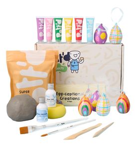 <span class=keywords><strong>Mini</strong></span> kits de poterie |   Argile à séchage à l'air pour adultes |   Comprend des peintures, des pinceaux et des outils pour potiers |   Tutoriel en ligne gratuit |   Débutants |   Vintage - Product Image 1