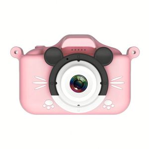 Appareil photo numérique pour enfants, écran HD de 2 pouces, grand angle de 180°, mémoire flash 2000MP, jouet vidéo, photographie en plein air, design mignon de dessin animé - Product Image 1