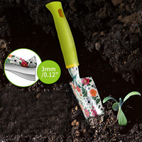 Nouvel ensemble d'outils de désherbage pour le jardinage en gros avec gants imprimés pour kit de plantation
