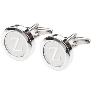 <span class=keywords><strong>Gemelos</strong></span> <span class=keywords><strong>iniciales</strong></span> clásicos de acero inoxidable para hombre 26 <span class=keywords><strong>gemelos</strong></span> con letras <span class=keywords><strong>iniciales</strong></span> del alfabeto camisas de boda de negocios - Product Image 6
