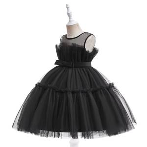 Nouvelle Robe Tutu en Tulle et Maille pour Filles, Style Princesse, pour Recital de Piano, Spectacle Scénique, Fête d'Anniversaire, Concours de Beauté, Tenue de Cérémonie Élégante - Product Image 6
