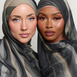 Hijab musulman 4 saisons en modal, impression de logo personnalisée, châle modeste, personnalisable, doux, élégant, extensible, léger, respirant - Product Image 2
