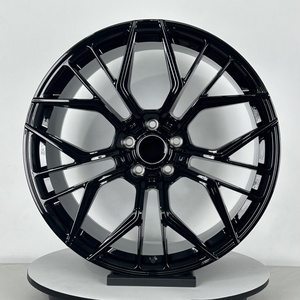 Jantes en alliage forgé DW 18-24 pouces, finition noire, jantes multi-rayons pour <span class=keywords><strong>Audi</strong></span> <span class=keywords><strong>TT</strong></span> RSQ8 RS7 RS6 RS5 RS4 - Product Image 2